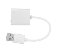 Practical Headphone Splitter for Computer USB Sound Adapter