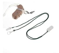 Practical Hearing Aid Anti Lost Rope, Hearing Aids Clip Sound Amplifier Ear Aids Hanging Strap Plastic Hearing Aid Accessories with Silicone Ring