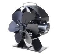 Practical Heat Powered Stove Fan for Wood Optimize Heat Efficiency with Real-time Monitoring. No Batteries Required. Safe Wood Fan