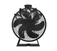 Practical Heat Powered Stove Fan for Wood Stove Optimize Heat Efficiency with Real Time No Batteries Required Lightweight Design