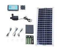 Practical High Efficiency Solar Power 5M Lift 100W Panel Builts in Battery Storage for Outdoor Pond Fountains Solar Water with Energy Storage Box