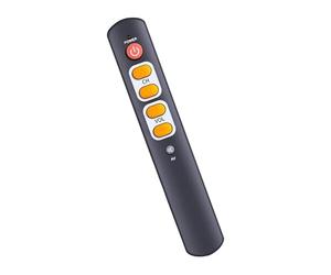 Practical Home Accessories 6 Yellow Button Learning Remote Control Copy Controller for HDTV STB HiFi VCR Learning Device