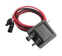 Practical Industrial Double Cable Entry Port For Solar Roof Waterproof ABS With 10ft 10AWG Wire Daily Use Cable Entry Photovoltaic Systems