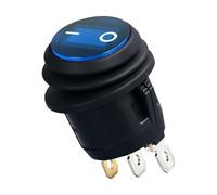 Practical IP65 Rockers Switches 16A With Indicators Light For Home Appliances And Industrial Equipment High Current Capacity Switches