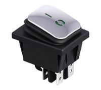 Practical IP65 Rockers Switches 16A With Indicators Light For Home Appliances And Industrial Equipment High Current Capacity Switches