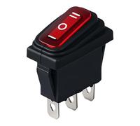 Practical IP65 Waterproof Rockers Switches 16A with Indicators Light for Home Appliances and Industrial Equipment Project Switches