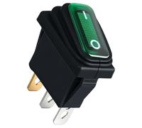Practical IP65 Waterproof Rockers Switches 16A With Indicators Light For Home Appliances And Industrial Equipment High Current Capacity Switches