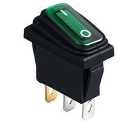 Practical IP65 Waterproof Rockers Switches 16A With Indicators Light For Home Appliances And Industrial Equipment High Current Capacity Switches