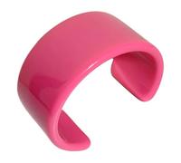 Practical Jewelry Gifts Fashion Colorful Acrylic Open Bangles Accessory For Women Geometry Wide Cuff Bracelets Youthful Styles Bracelets