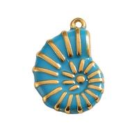 Practical Jewelry Pendant Conch Shape Jewelry Accessories Suitable for Women and Men Hand-Making Necklace Fashion Accessory