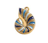 Practical Jewelry Pendant Conch Shape Jewelry Accessories Suitable for Women and Men Hand-Making Necklace Fashion Accessory