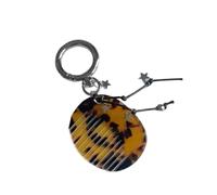Practical Keychain Comb Tool Lightweight Acrylic Metal Design Hair Grooming Keychains For On The Go Styling Stylish Comb Keyring Accessory