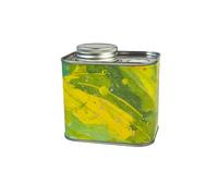 Practical Kitchen Essential Airtights Coffee Canister Tinplate Texture With Freshnesses Trackings Kitchen Storage Jar Vintage Tin Can