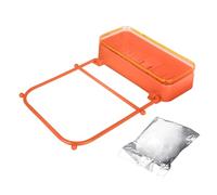 Practical Kitchen Sink Waste Rack with 50 Meshes Bags Portable for Maintaining Tidying and Hygienic Kitchen Garbage Strainer