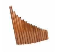 Practical Left Handed Pan Flute Instrument Easy To Learn Natural Materials Pan Flute For Beginners