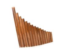 Practical Left Handed Panpipe Instrument Natural Materials Easy To Learn Pan Flute For Beginners