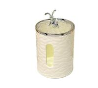 Practical Light Luxury Ceramic Round Tissue Box Creative Restaurant Decoration Ornaments Decoration