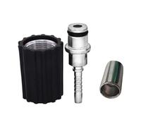 Practical M14 Pipe Connectors 14 Cores Rod Sealing Quickly Designs Sturdy Steel for Pressures Washer Accessories Industrial Pipe Coupler