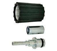 Practical M14 Pipe Connectors 14 Cores Rod Sealing Quickly Designs Sturdy Steel for Pressures Washer Accessories Industrial Pipe Coupler