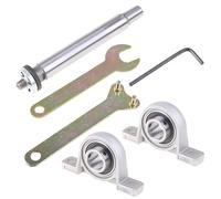 Practical M14 Thread Spindle Shaft Pulley Shaft Length 170mm DIY Wood Lathe Headstock Fit Chuck K01-65 K02-65/50 Tool