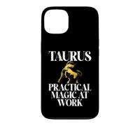 Practical Magic at Work Taurus Zodiac Case for iPhone 13