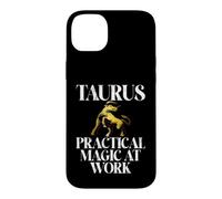 Practical Magic at Work Taurus Zodiac Case for iPhone 14 Plus