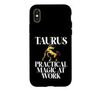 Practical Magic at Work Taurus Zodiac Case for iPhone X/XS