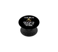 Practical Magic at Work Taurus Zodiac PopSockets Adhesive PopGrip