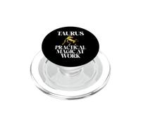 Practical Magic at Work Taurus Zodiac PopSockets PopGrip for MagSafe