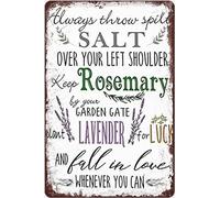 Practical Magic Inspired Wall Sign Witchcraft Wall Sign Witch Decor Metal Tin Signs Vintage Metal Tin Sign Witchy Decor For Bedroom Home Wall Decor Gift For Women Men 8x5.5 Inch Plaque Tin Sign