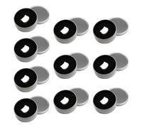 Practical Makeup Brush Cleaner Sponge 10 Pieces Waterless Instantly Cleaning Portable Cosmetic Brush Cleaner For Women