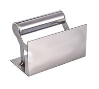 Practical Masonry Corner Tool Rust Resistant Stainless Steel Construction Ergonomic Soft Grip for Extended Use Stainless Steel Corner Trowel