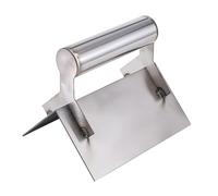 Practical Masonry Corner Tool Rust Resistant Stainless Steel Construction Ergonomic Soft Grip for Extended Use Stainless Steel Corner Trowel
