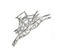 Practical Metal Hair Claw Clip With Unique Spiders Web Design For Women Fashion Hair Accessory For Home Office Party Professional Hairstyle Claw