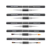 Practical Metal Pens With Double Points 5pcs Artist Sketching Tools Suitable For Various Drawing Techniques Double Tip Sketch Pens