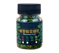 Practical Miniature Leaf Clusters Sturdy Resin Materials For Model Train Sand Table And Garden Supplies Scenery Resin Leaf