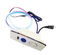 Practical Motorized Sofa Light Controllers With 5 Color LED Strips Plugs Designs And Silents Motor Operations Daily Use Sofa Electronics
