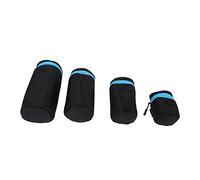 Practical Neoprene Camera Lens Pouch with Foldable Design, 4Pcs Lens Bag Case for Protecting Your Lenses, Small Medium Large X-Large Sizes