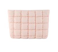 Practical Nylon Pleated Cosmetic Bag and Makeup Holder for Women for Commuting and Social Event with Ample Storage Travel Friendly Bag