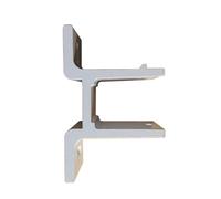Practical Outdoor Sunshades Wall Mounts Brackets Sturdy Aluminum Alloy Materials Awning Fitting for Manual Operations Structural Stability Brackets