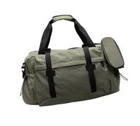 Practical Oxford Fabric Sports Duffle Bag Large Capacity Carryall Bag Wet Dry Separation for Fitness Travel Daily Use Foldable Sports Equipment Organizer