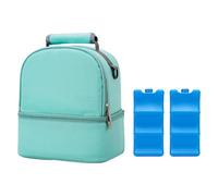 Practical Oxford Fabric Waterproof Breast Milk Cooling Backpack Stylish Design for Everyday Use by Nursing Mothers Comfortable Maternity Bag