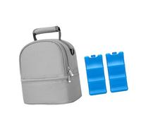 Practical Oxford Fabric Waterproof Breast Milk Cooling Backpack Stylish Design for Everyday Use by Nursing Mothers Comfortable Maternity Bag