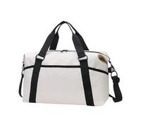 Practical Oxford Sport Duffle Bag with Shoulder Strap and Ventilated Wet Zone Handbag for Camping Outdoor Getaways Dry Wet Separation Sports
