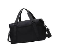Practical Oxford Sport Duffle Bag with Shoulder Strap and Ventilated Wet Zone Handbag for Camping Outdoor Getaways Dry Wet Separation Sports