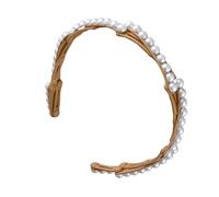 Practical Pearls Headband Customizable Adjustable Length Fashion Hair Accessory for Diverses Hairdos and Occasions Pearls Headband