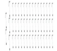 Practical Pen - 50 Fountain Pens | Multifunctional Stylish Writing Accessories with Silver Clip for Business, Students, Teachers and Professionals - for Daily Use at Work