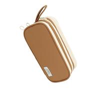 Practical Pencil Case Simple Pencil Bag Large Capacity Pen Case Pen Pouches Aesthetic Bag Organisers Large Capacity Simple for Student, A