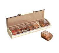 Practical Pills Storage Box Pills Dispenser Designed for Easy Access and Efficient Organization of Various Medicines Travel Medicine Box