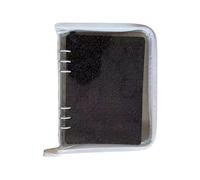 Practical Pin Collection Book 8 Pages Travel Friendly Brooch Organizers with Clear Covers Brooch Storage Book Felt Texture Adjustable Page Pin